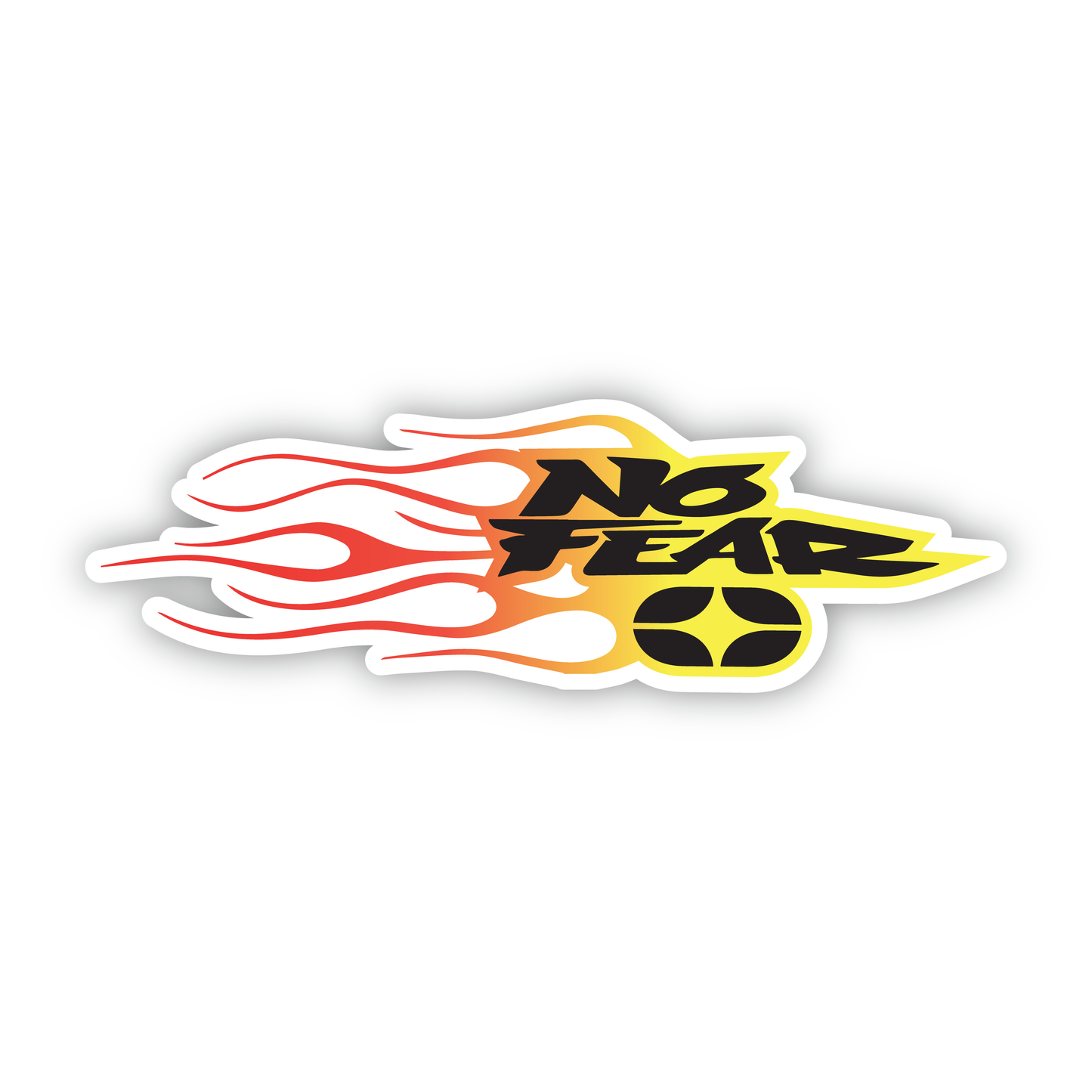 NoFear Sticker FlameGradient