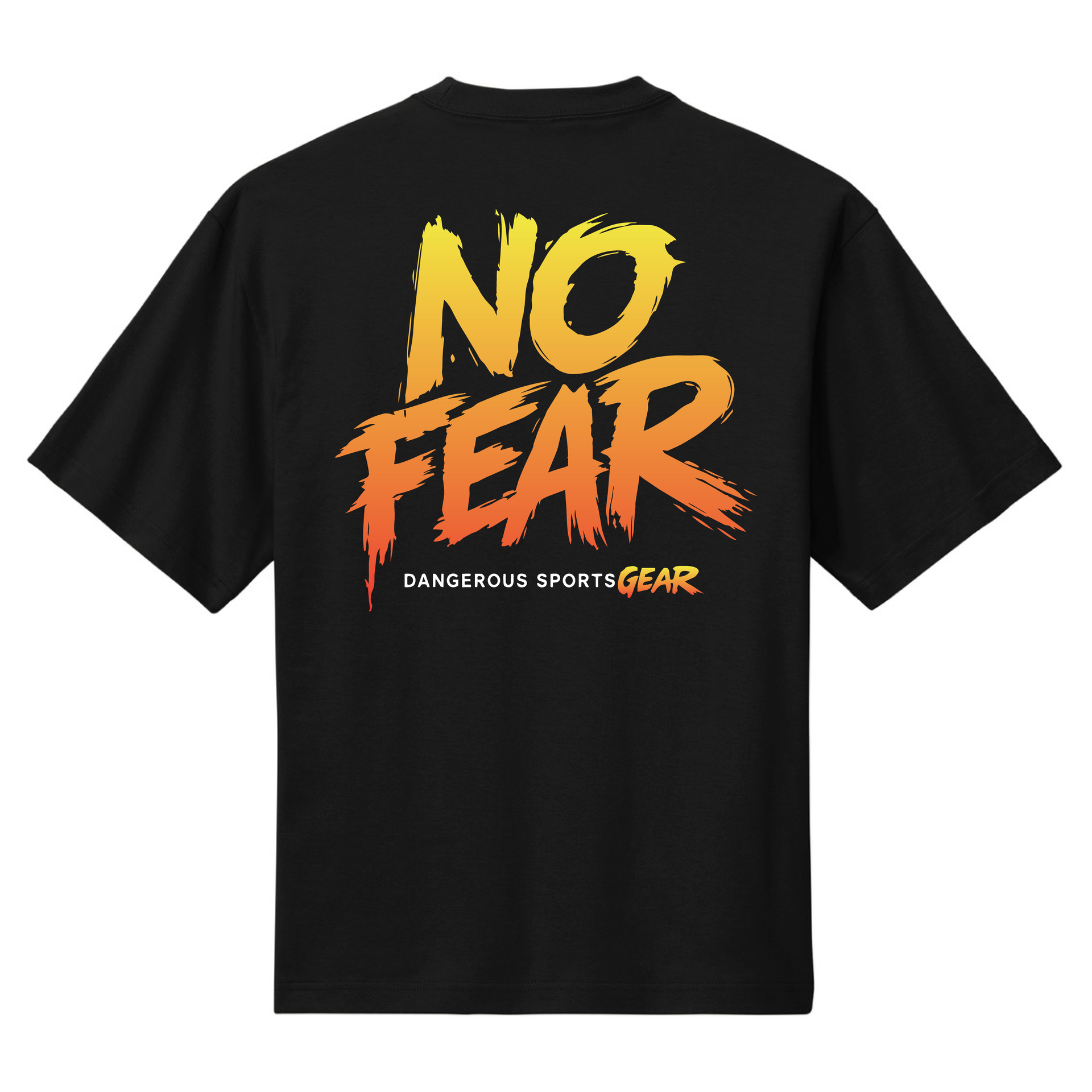 Dangerous Sports Tee Black – No Fear Motocross