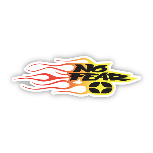No Fear Sticker Pack - 4 Stickers