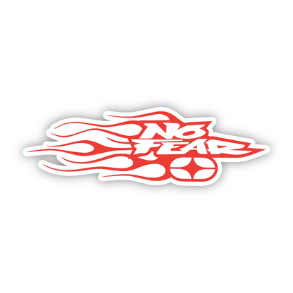 No Fear Sticker Pack - 4 Stickers