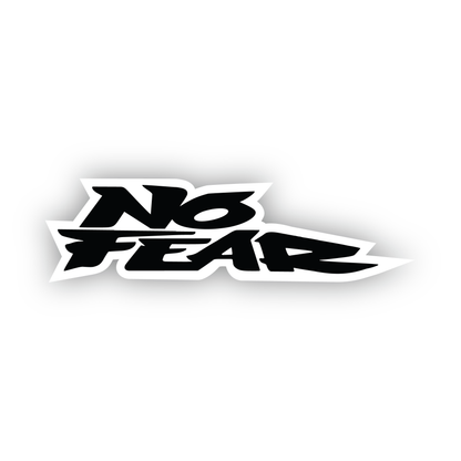 No Fear Sticker Pack - 4 Stickers