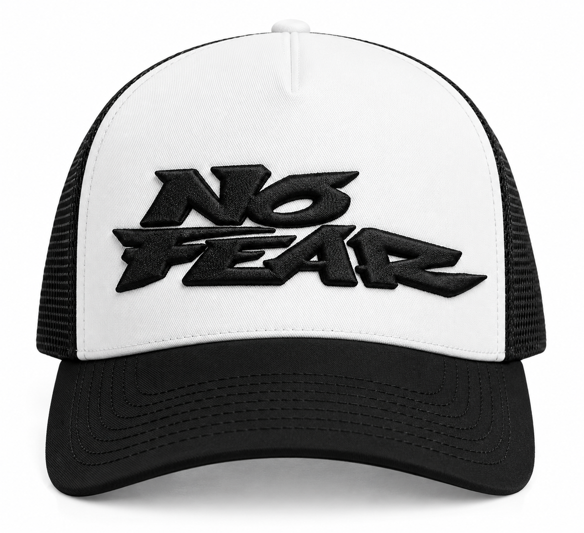No Fear Puff Trucker Hat
