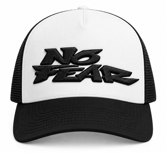 No Fear Puff Trucker Hat